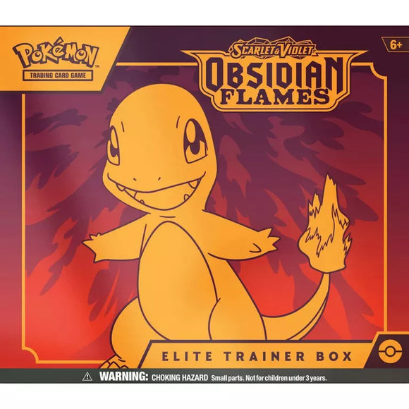 Pokemon Scarlet & Violet Obsidian Flames Elite Trainer Box