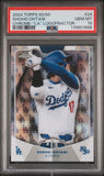 2024 Topps 50/50 Shohei Ohtani Chrome "LA" Logofractor #24 PSA 10 /50