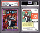 2022 Donruss Marvels-Pink Fireworks #M9 Shohei Ohtani PSA 10