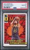 2021 PANINI DONRUSS NET MARVELS #7 STEPHEN CURRY NET MARVELS PSA 10