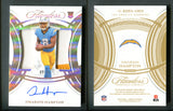 2025 Panini Flawless Rookie Dual Patch Autographs #11 Omarion Hampton /25