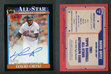 2026 Topps 1991 All-Stars Black Autograph #91ASDO David Ortiz 10/10 (edge wear)