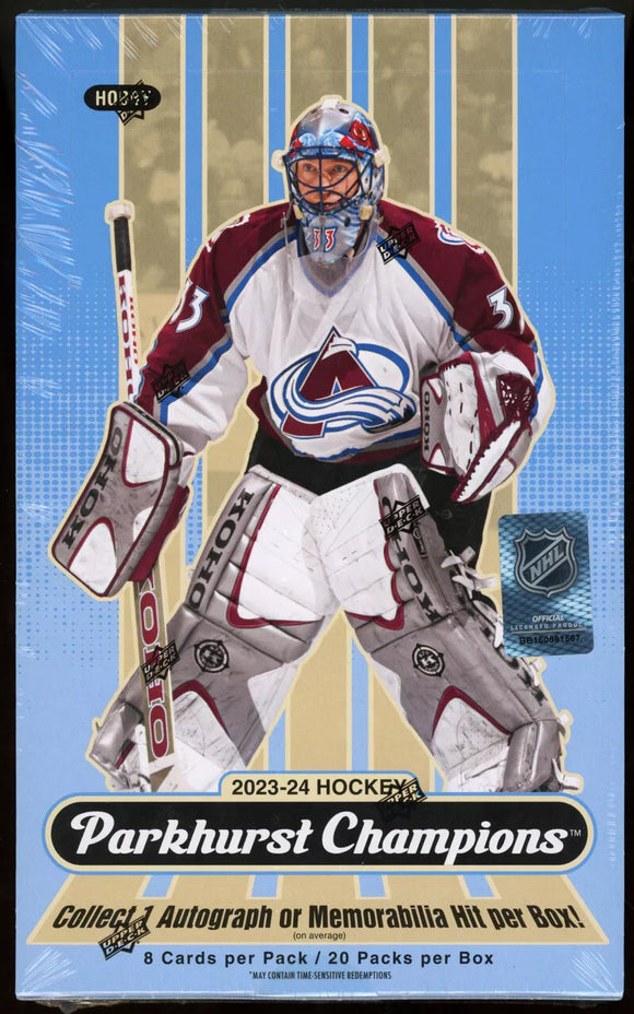2023-24 Upper Deck UD Parkhurst Champions Hockey Hobby Box