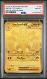 2025 POKEMON MEG EN-MEGA EVOLUTION #188 MEGA LUCARIO ex MEGA HYPER RARE PSA 8