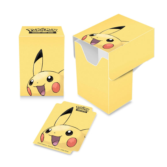 Ultra Pro Pokemon Pikachu Full-View Deck Box (2025)