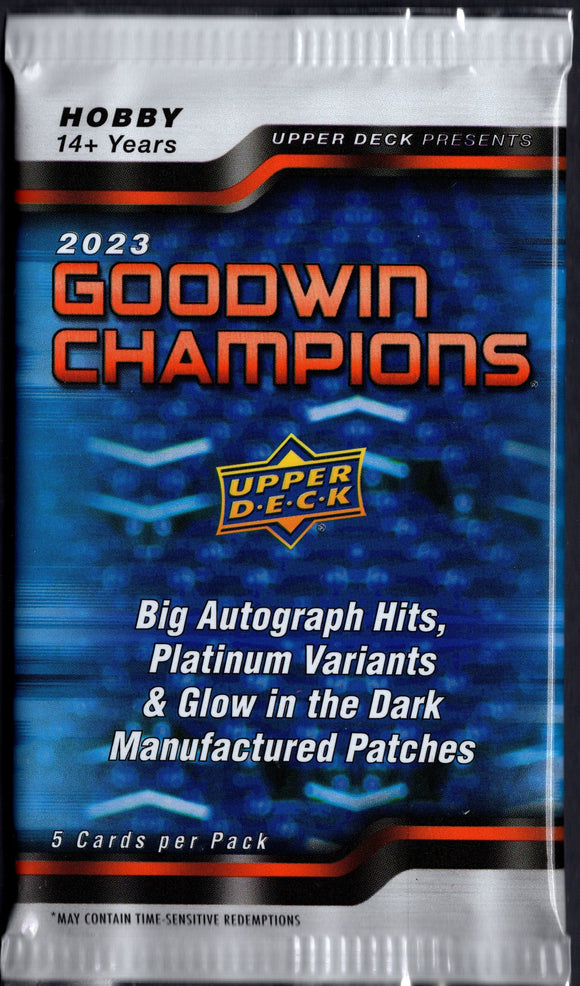 2023 Upper Deck UD Goodwin Champions Hobby Pack