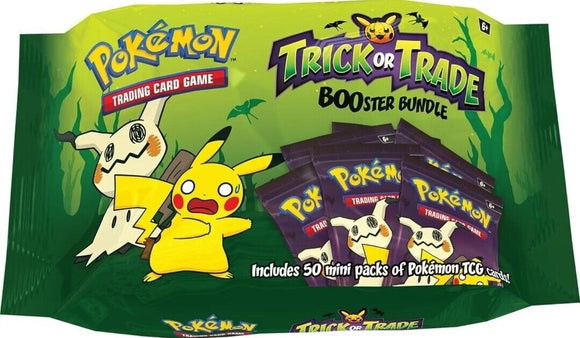 2023 Pokemon Trick or Trade 50 Pack Booster Bundle. Perfect for Halloween!