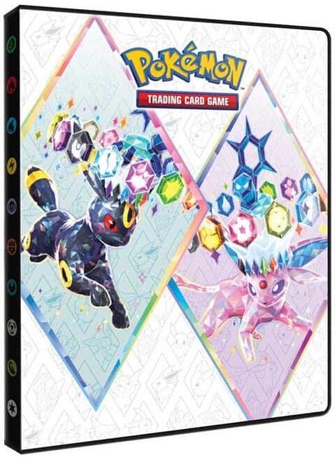 Pokemon Scarlet and Violet: Prismatic Evolutions 4-Pocket Portfolio - Ultra Pro Storage Albums