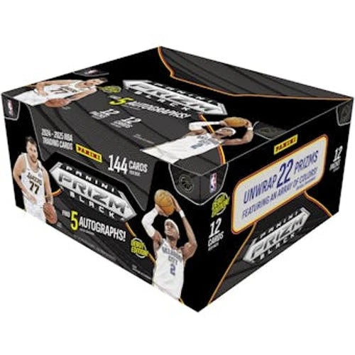 2024-25 Panini Prizm Black Basketball Hobby Box