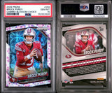 2025 Prizm Cherry Blossom Choice #255 Brock Purdy PSA 10 /15