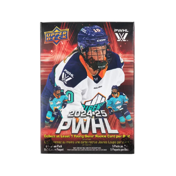 2024-25 UD Upper Deck PWHL Hockey Blaster Box