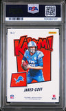 2024 Absolute Kaboom Horizontal #3 Jared Goff PSA 9