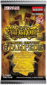 Yugioh Quarter Century Stampede Booster Pack