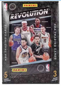 2023-24 Panini Revolution Basketball Tin Box w/3 Packs