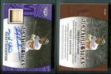 2024 Leaf Lumber Signature Sticks #SSRH1 Rickey Henderson /12 Man of Steel Inscription