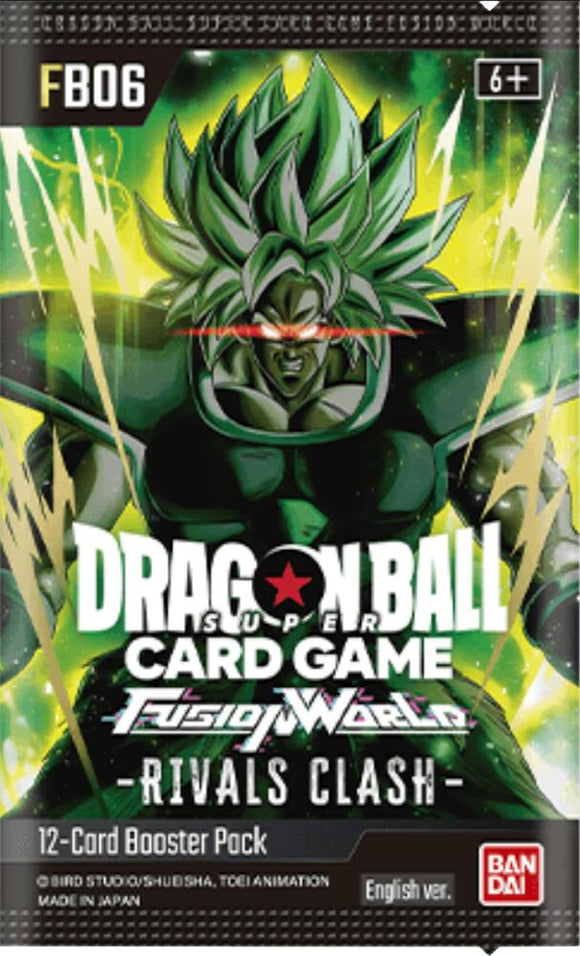 Dragon Ball FW - Rivals Clash Booster Pack - Rivals Clash (FB06)
