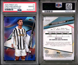 2020 TOPPS FINEST UEFA CHAMPIONS LEAGUE #1 CRISTIANO RONALDO PURPLE REFRACTOR /PSA 10 /250