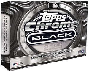 2025 Topps Chrome Black Baseball Hobby Box
