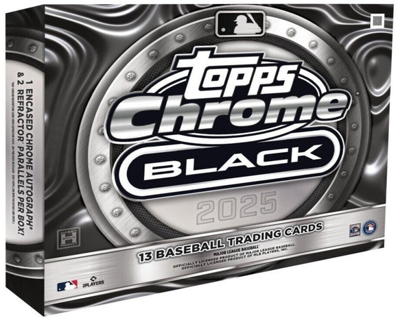 2025 Topps Chrome Black Baseball Hobby Box Northwest Sportscards 2025 Topps Chrome Black Baseball Hobby Box Northwest Sportscards