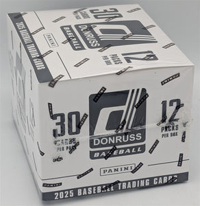 2025 Panini Donruss Baseball Retail Fat Pack Display Box