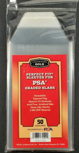 Cardboard Gold PSA Perfect Fit Sleeves for PSA  Graded Slabs Pack