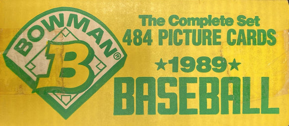 1989 Bowman Baseball Factory Set