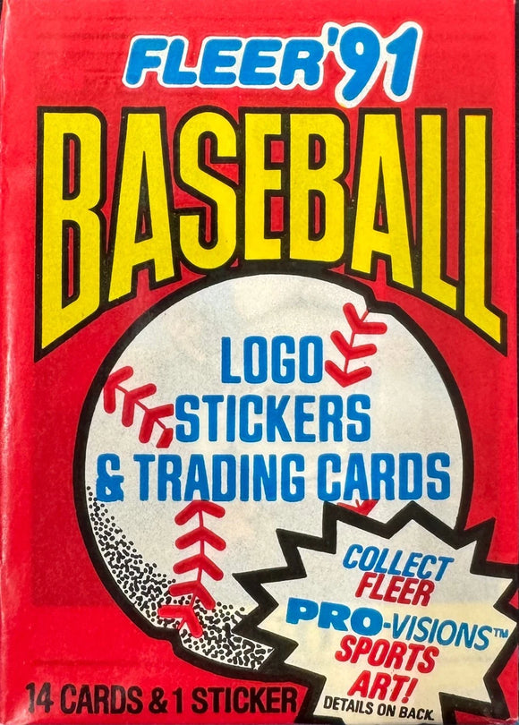 1991 Fleer Baseball Pack