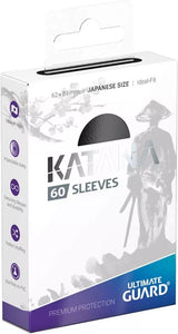 ultimate guard katana card sleeves Ultimate Guard Japanese Katana Sleeves Black (Pack of 60) – Northwest Sportscards