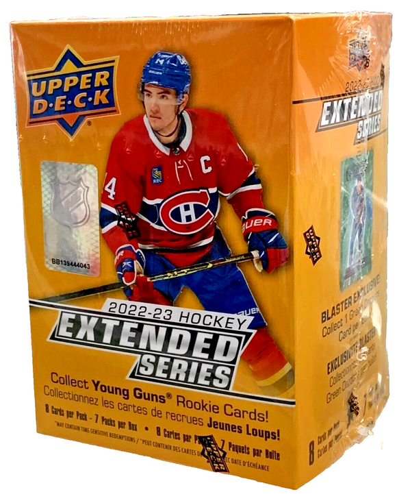 2022-23 Upper Deck UD Extended Series Hockey Retail Blaster Box
