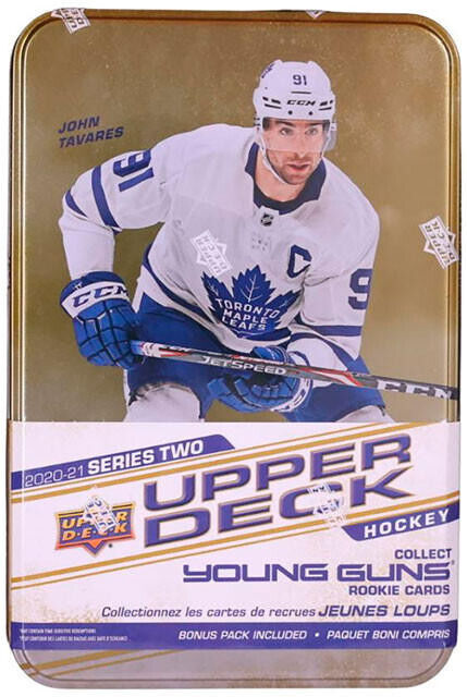 2020-21 Upper Deck UD Series 2 Two Hockey Retail Tin Box