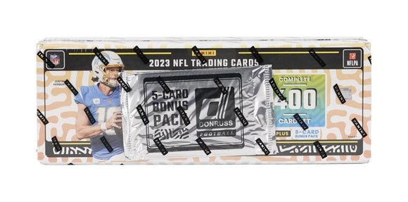 2023 Panini Donruss Football Factory Sealed 400-Card Hobby Set