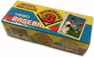 1990 Bowman Baseball Factory Set