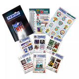 2025 NFL P.A. Sport Collectable Sport Stamps Collection Book Starter Pack