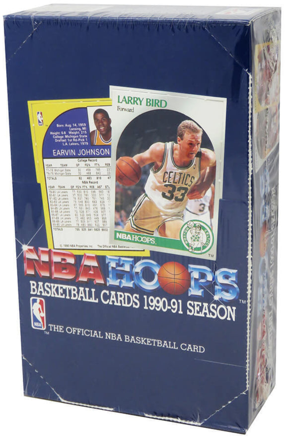 1990-91 Hoops Series 1 One Basketball Box