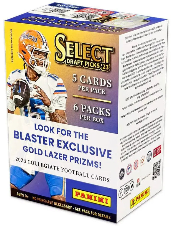 2023 Select Draft Picks Football Blaster Box