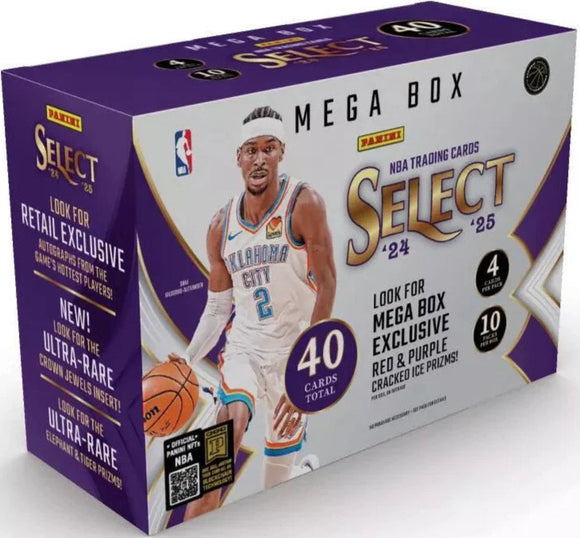 2024-25 Panini Select Basketball Mega Box