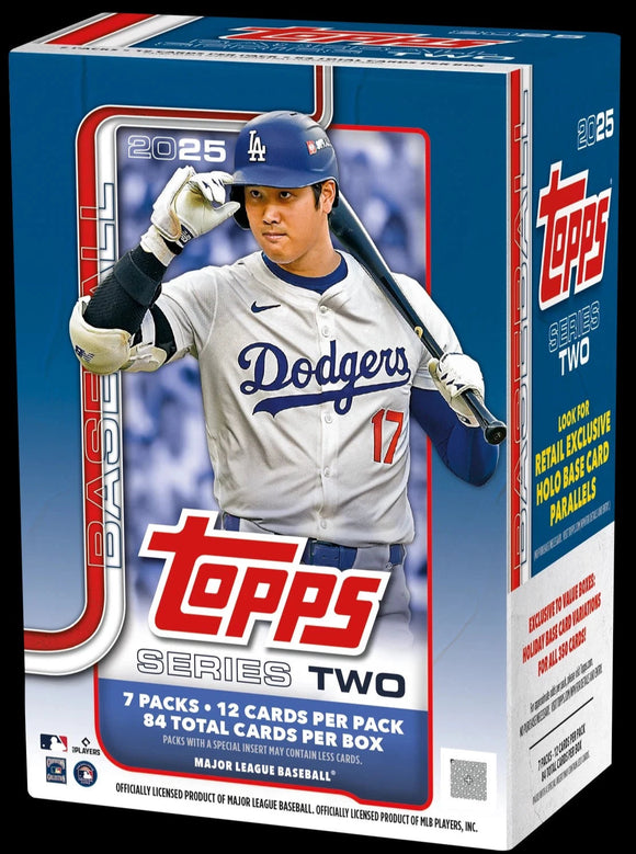 2025 Topps Series 2 Two Baseball Retail Blaster Box