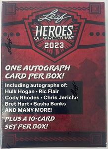 2023 Leaf Heroes of Wrestling Blaster Box