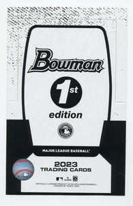 2023 Bowman Baseball 1st Edition Box