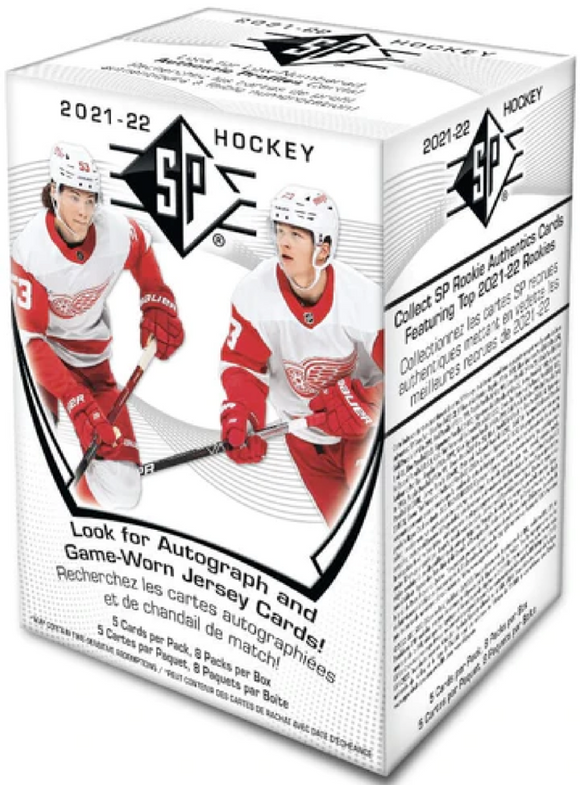 2021-22 Upper Deck UD SP Hockey Retail Blaster Box