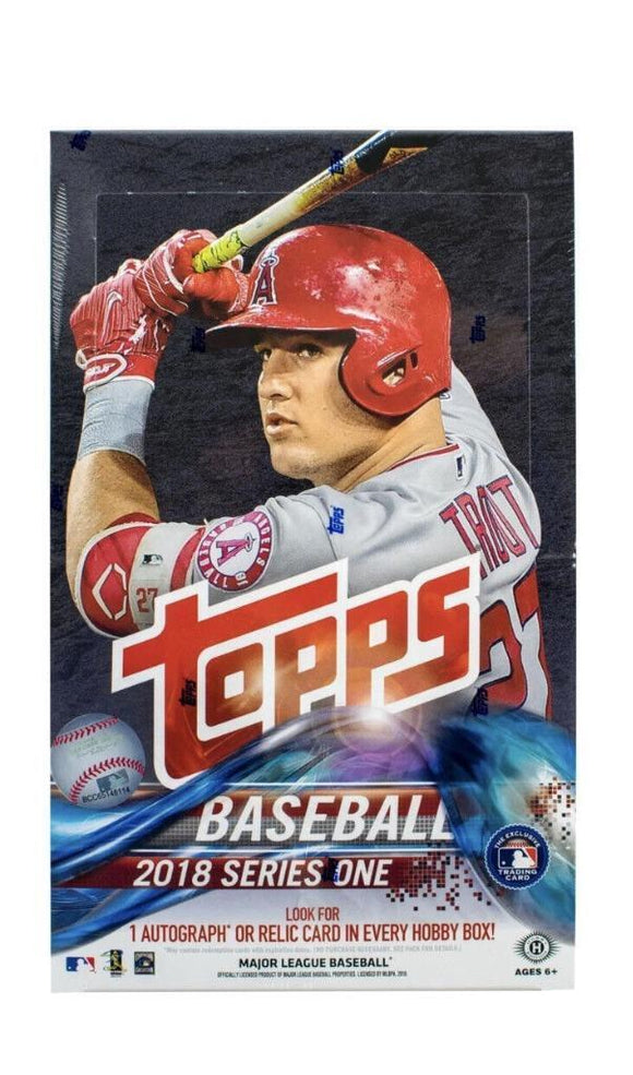 2018 Topps Series 1 One Baseball Hobby Box