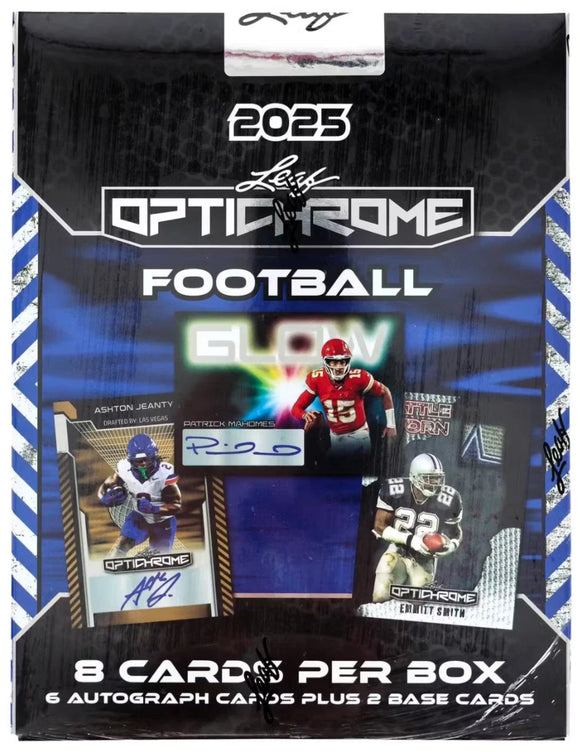 2025 Leaf Optichrome Football Hobby Box