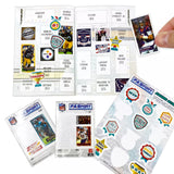 2025 NFL P.A. Sport Collectable Sport Stamps Collection Book Starter Pack