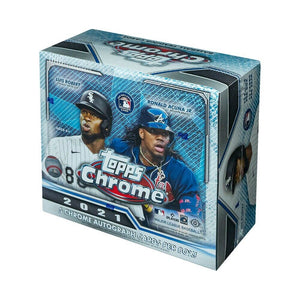 2021 Topps Chrome Baseball Jumbo HTA Hobby Box