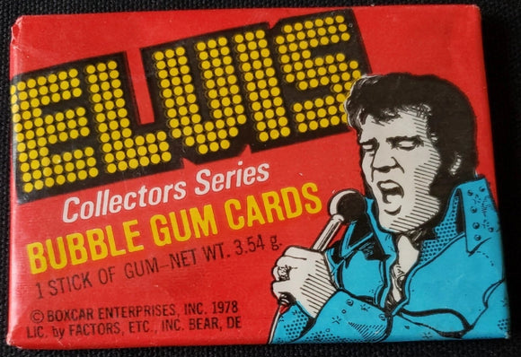 1978 Donruss/Boxcar Enterprises Elvis Presley Collector Series Pack