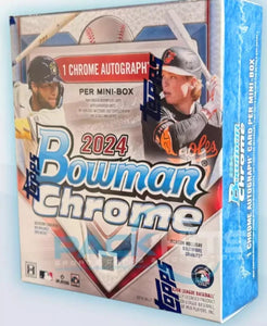 2024 Bowman Chrome Baseball Hobby Inner Box