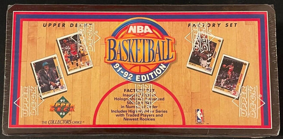 1991-92 Upper Deck UD Basketball Factory Set