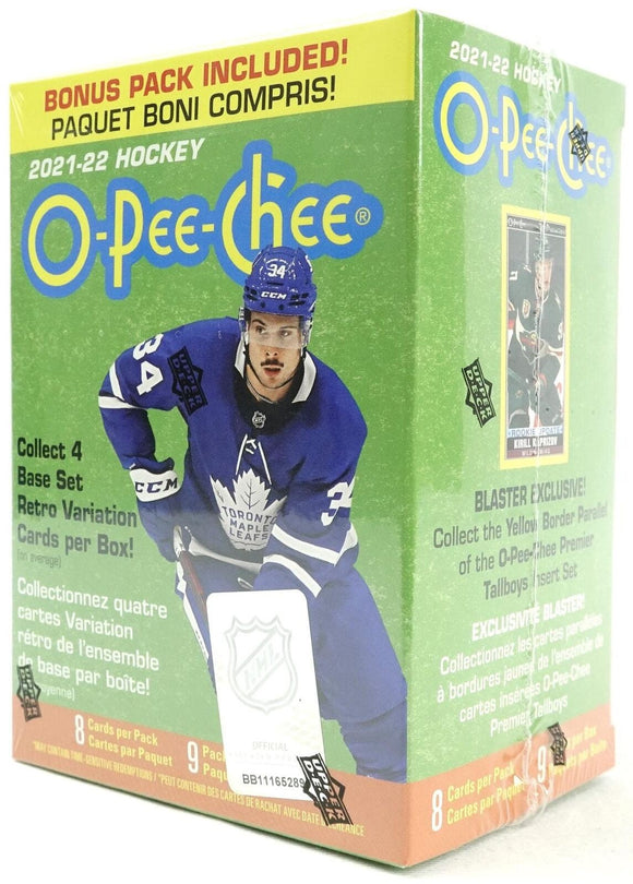 2021-22 O-Pee-Chee Hockey Retail Blaster Box