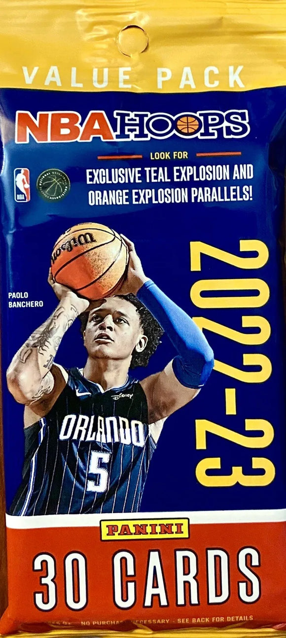 2022-23 Panini Hoops Basketball Retail Hanger Pack