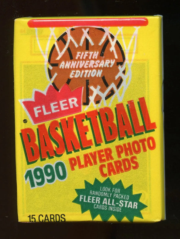 1990-91 Fleer Basketball Pack 15